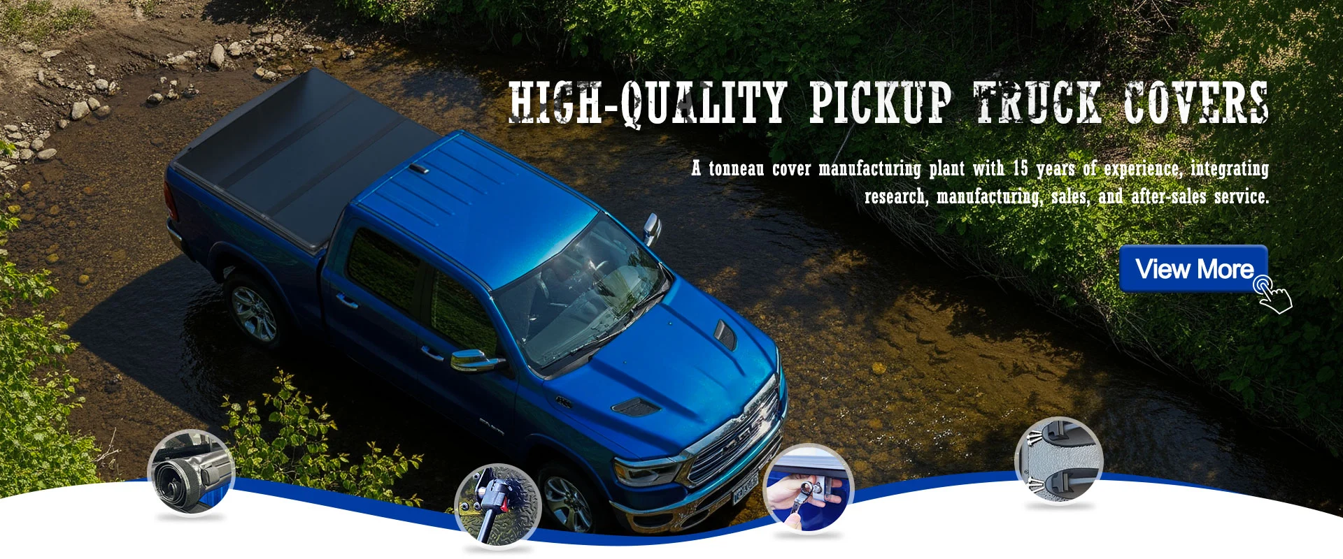 চীন হার্ড অ্যালুমিনিয়াম Tonneau কভার কারখানা